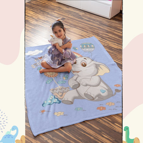 Florida Kids Club 2 Ply Baby Blanket for Winter